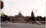 The capitol building in Victoria