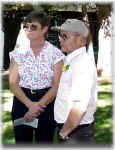 Father of the Bride, Paul Behlow and his wife, Helen